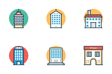 Buildings Icon Pack