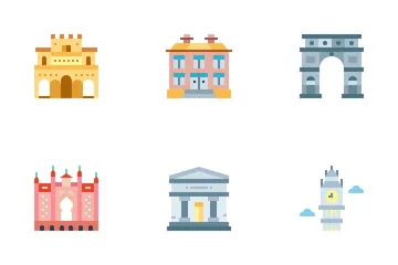Buildings Icon Pack