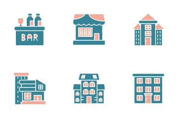 Buildings Icon Pack