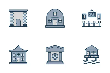 Buildings Icon Pack