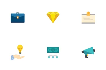 Buisness Flat  Icon Pack