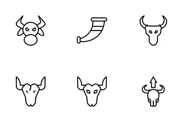 Bull Icon Pack