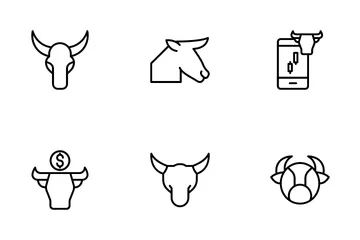 Bull Icon Pack