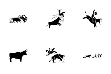 Bullfighting Icon Pack