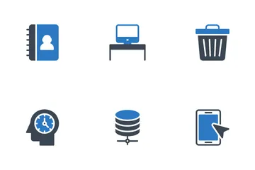 Bureau et Internet Icon Pack