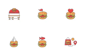 Burger Icon Pack