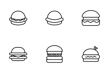 Burger Icon Pack