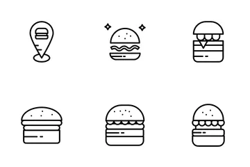 Burger Icon Pack