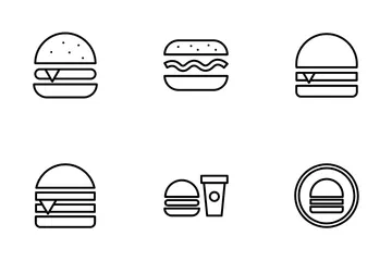 Burger Icon Pack