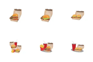 Burger Icon Pack