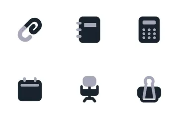 Büro und Werkzeug Icon Pack