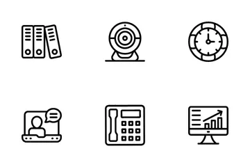 Bürobedarf Symbolpack