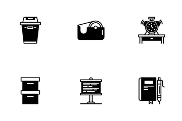 Büromaterial Symbolpack