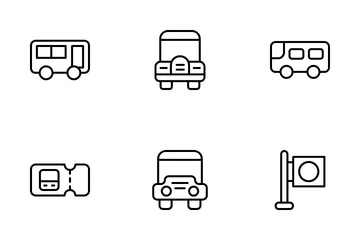 Bus Icon Pack