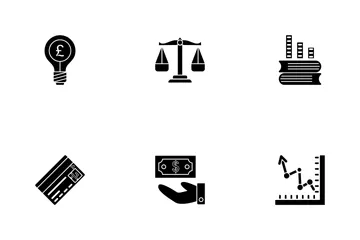 Business 3 - Glyph Icon Pack