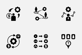 Business Administration And Management Icon Pack