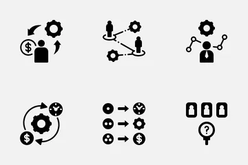 Business Administration And Management Icon Pack