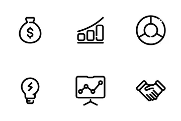 Business & Analytics Icon Pack