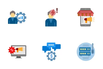 Business And Data Management Icon Pack
