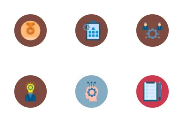 Business And Data Management Icon Pack