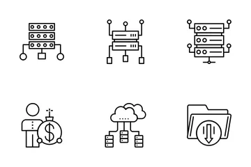 Business And Data Management Icon Pack