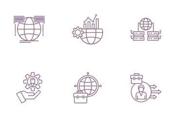 Business And Data Management Icon Pack