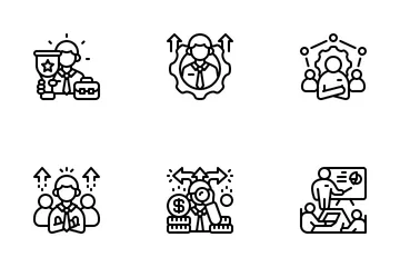 Business And Employees Icon Pack