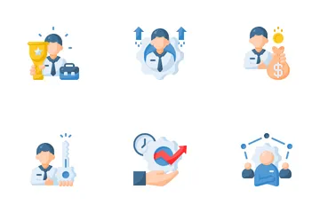 Business And Employees Icon Pack
