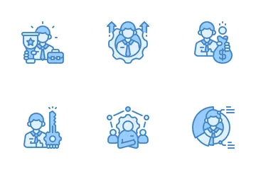 Business And Employees Icon Pack