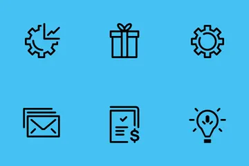 Business And Managemant Icon Pack