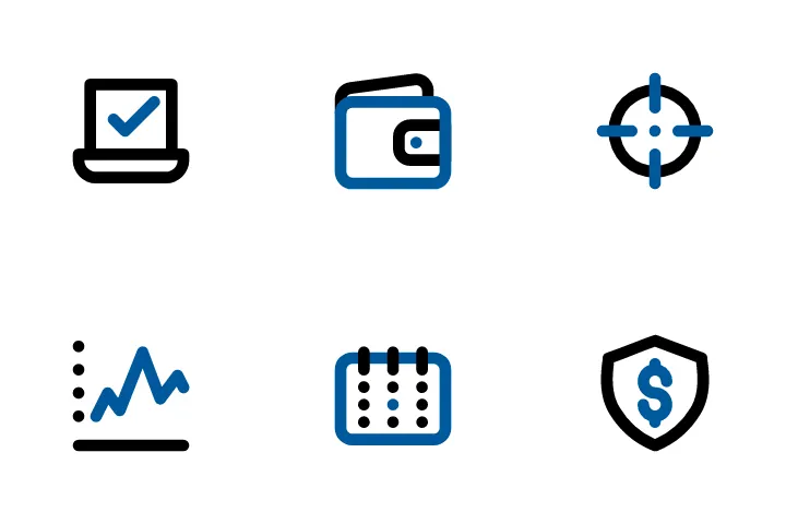 User Interface Basic Icon Pack - 50 Line User Interface Icons | SVG ...