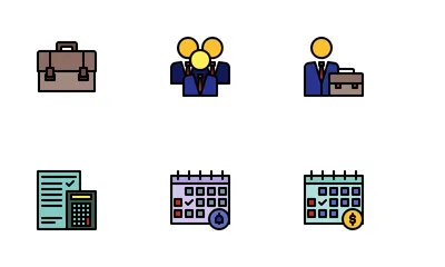 Business And Management Icon Pack