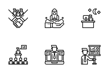 Business And Management Icon Pack