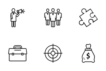 Business And Management Icon Pack