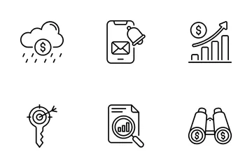 Business And Management Set 01 Icon Pack