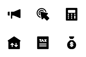 Business And Management (Solid) Vol.1 Icon Pack