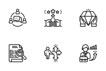 Business And Mission Icon Pack