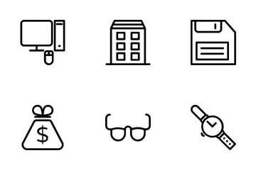 Business And Office 5 Icon Pack