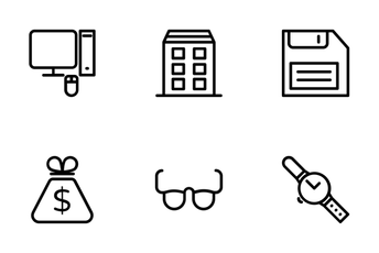 Business And Office 5 Icon Pack