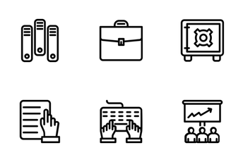 Business And Office 6 Icon Pack