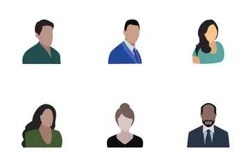 Business Avatar Icon Pack