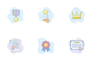 Business Award Icon Pack