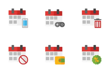 Business Calendar Icon Pack