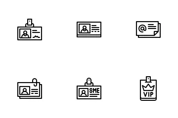 Business Cards Icon Pack