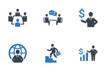 Business Career Icon Pack