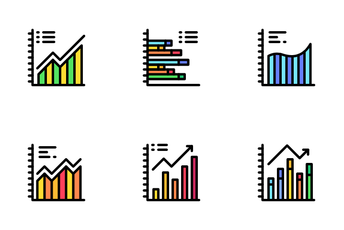 Business Chart And Diagram Icon Pack