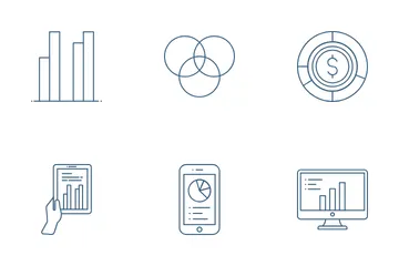 Business Chart And Graph Icon Pack
