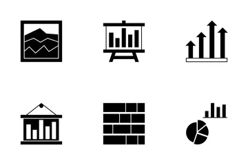 Business Charts And Diagrams Icon Pack