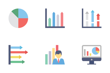 Business Charts And Diagrams Icon Pack