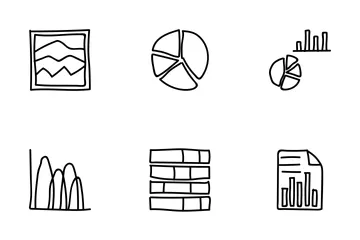 Business Charts And Diagrams Icon Pack